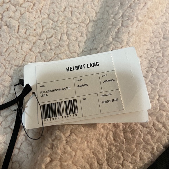 SOLD Brand new Helmut Lang asymmetrical gown - Picture 6 of 7